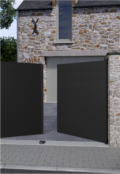 SWINGING DRIVEWAY GATE – RANGE « MODULIS 250 »