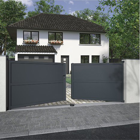 SWINGING DRIVEWAY GATE – RANGE « MODULIS »